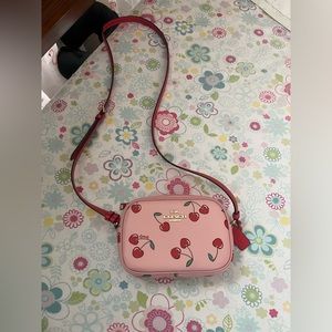 Cherry Coach Crossbody